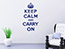 Wandtattoo Keep calm