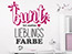 Wandtattoo Bunt ist meine Lieblingsfarbe
