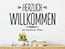 Wandtattoo Willkommen im falschen Film
