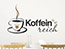 Wandtattoo Koffeinreich