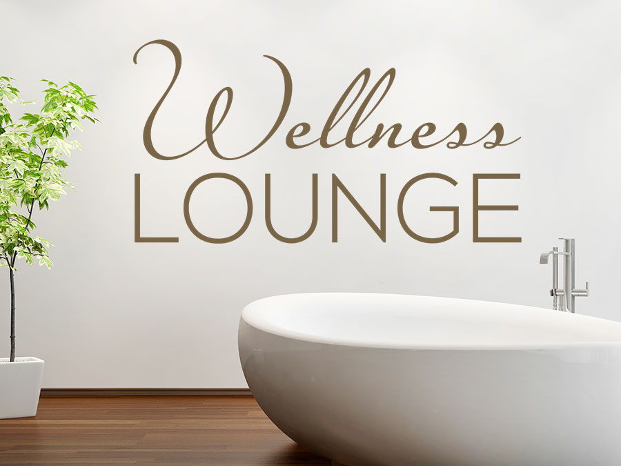Wandtattoo Elegante Wellness Lounge