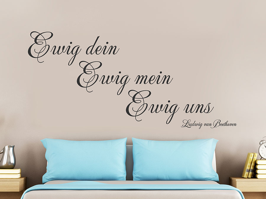 4029_0 wandtattoo ewig dein ewig mein