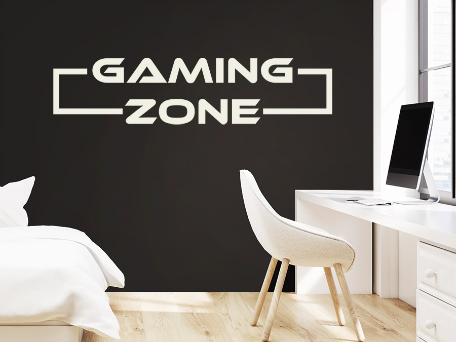 Spielen Zone, Wandtattoo, Wandaufkleber, Videospieler, Streamer,  Spielzimmer, Gamer Wandtattoo, Gamer, Wanddekoration, Modernes Dekor, Dekor  -  Norway