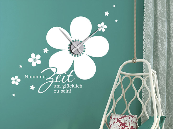 Schablone Nimm Dir Zeit DIN A3 - Bastelschablone Mit Spruch