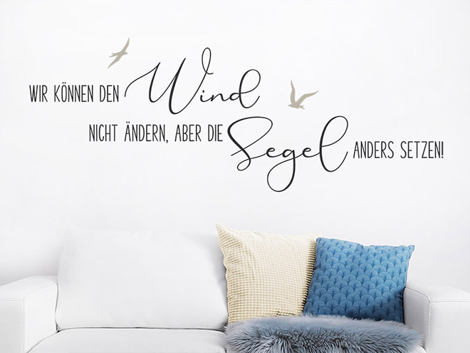 Wandtattoo In dieser Familie wird gelebt... Wandtattoo.de