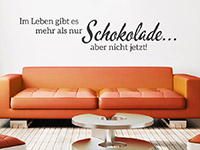 Wandtattoo Spruch Im Leben gibt es... als Wohnzimmer Wanddeko