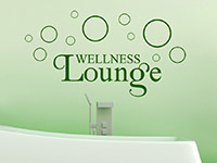 Wandtattoo Wellness Lounge