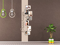 Wandtattoo Retro Fotobanner Erinnerungen | Bild 3