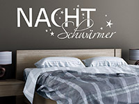 Wandtattoo Nachtschwärmer