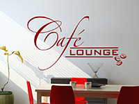 Wandtattoo CafÃ©lounge