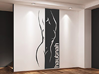 Wandtattoo Wandbanner Hautnah | Bild 2