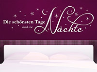 Wandtattoo Die schÃ¶nsten Tage...