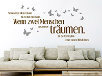 Wandtattoo Zusammen träumen | Bild 4