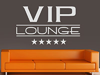 Wandtattoo 5-Sterne VIP Lounge
