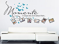 Wandtattoo Fotorahmen Momente | Bild 2