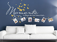 Wandtattoo Fotorahmen Momente | Bild 4