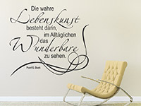 Wandtattoo Lebenskunst | Bild 2