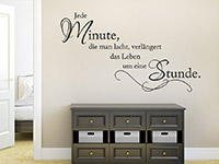 Wandtattoo Jede Minute... | Bild 2