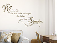 Wandtattoo Jede Minute... | Bild 3