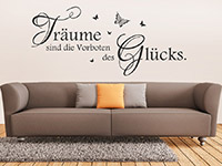 Wandtattoo Vorboten des Glücks | Bild 2