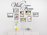 Wandtattoo Fotorahmen Wall of Fame | Bild 4