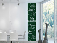 Wandtattoo Wandbanner Fröhliche Weihnachten | Bild 4