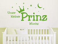 Wandtattoo Unser kleiner Prinz | Bild 3