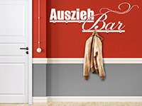 Garderobe AusziehBar im Flur