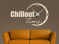 Wandtattoo Uhr Chillout | Bild 4