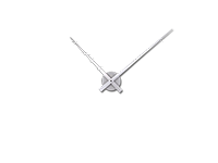 Wandtattoo Uhr Zeit ist kostbar Motivansicht