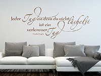 Wandtattoo Jeder Tag... | Bild 4