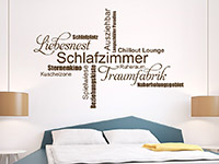 Wandtattoo Moderne Schlafzimmer Begriffe | Bild 2