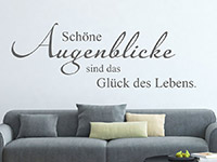 Wandtattoo Schöne Augenblicke | Bild 2