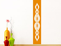 Wandtattoo Banner Ornament Zierde im Flur