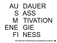 Wandtattoo Sport Motivation