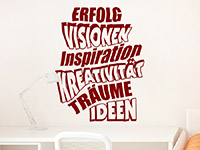 Wandtattoo Erfolg Visionen Inspiration | Bild 2