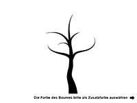 Wandtattoo Herzbaum