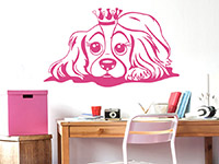 Wandtattoo King Charles Spaniel