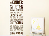 Wandtattoo Im Kindergarten | Bild 2