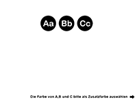 Wandtattoo Alphabet