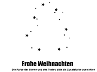 Wandtattoo Moderner Weihnachtsbaum Motivansicht