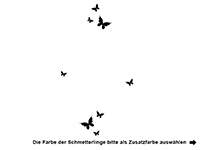 Wandtattoo Ein Lächeln Motivansicht