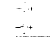 Wandtattoo Frohe Weihnachten mit Sternenhimmel