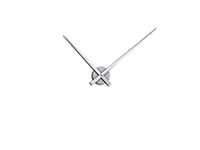 Wandtattoo Uhr Römisches Ziffernblatt