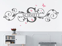 Wandtattoo Name als Ornament | Bild 3