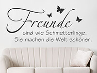 Wandtattoo Freunde sind... | Bild 2