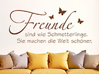 Wandtattoo Freunde sind... | Bild 3