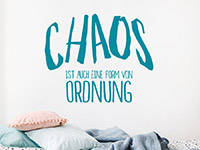 Wandtattoo Chaos ist auch eine Form von Ordnung im Kinderzimmer