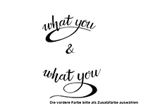 Wandtattoo Do what you love Motivansicht