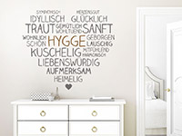 Wandtattoo Hygge | Bild 2